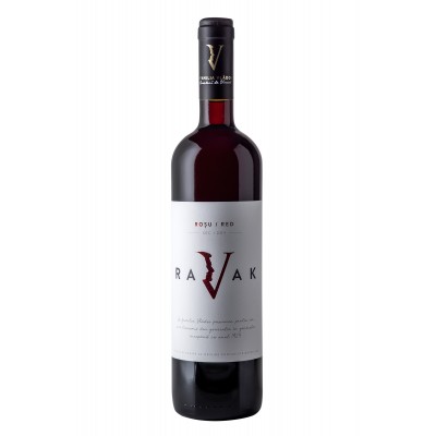 Familia Vladoi Ravak Red Dry Wine, 0.75L, 12.6% alc., Romania