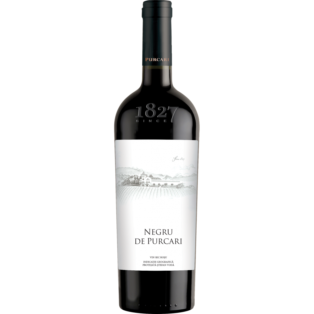 Vin rosu sec Negru de Purcari, 0.75L, 14% alc., Republica Moldova