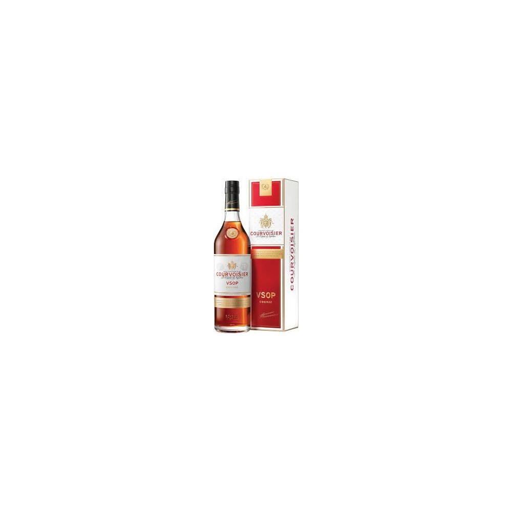 Coniac Courvoisier VSOP + cutie, 40% alc., 0.7L, Franta