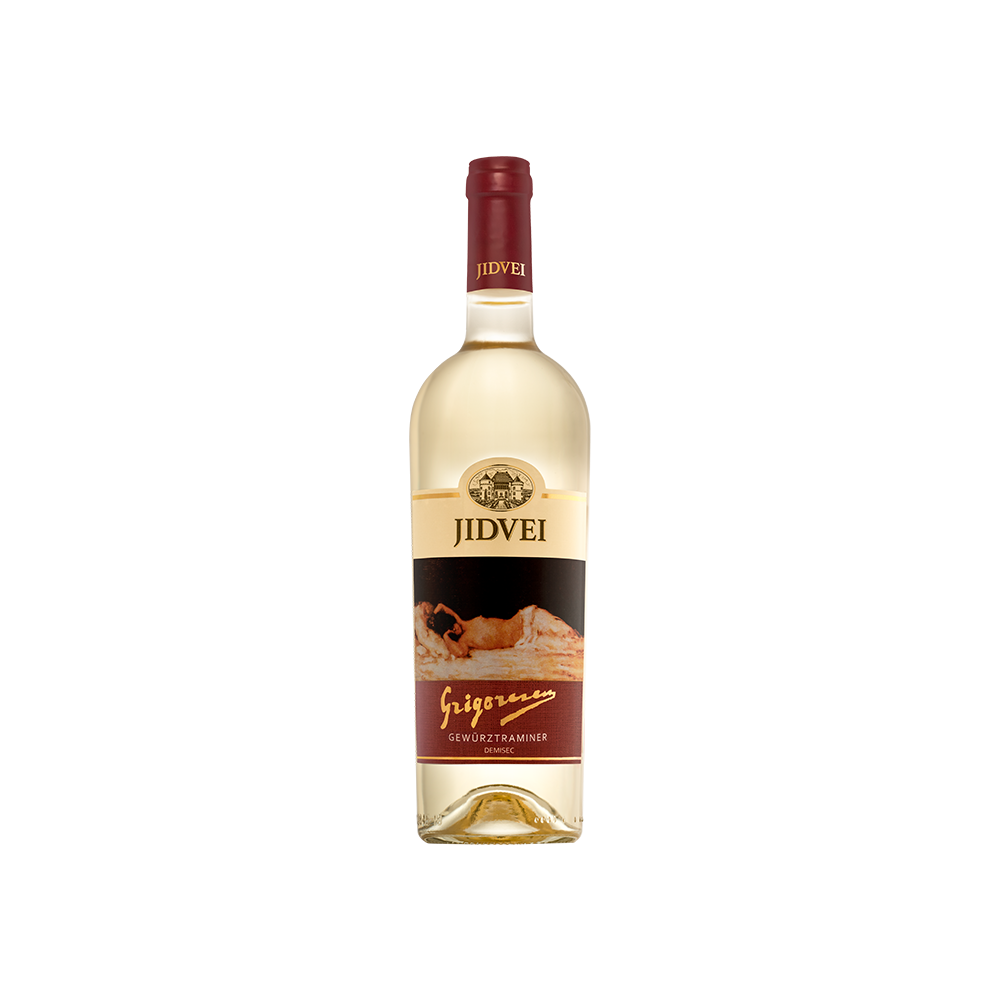 Vin alb demisec, Feteasca Regala, Jidvei Grigorescu, 0.75L, 12% alc., Romania