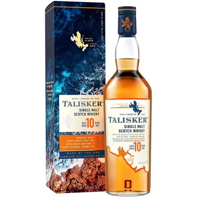 Whisky Single Malt Talisker, 10 years, 45.8% alc., 0.7L, Scotland