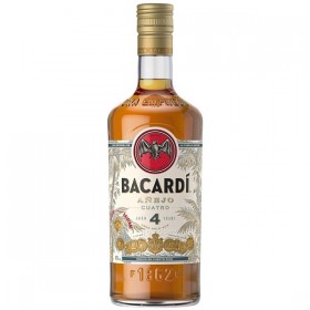 Rom Bacardi Anejo Cuatro 4 Years, 40% alc., 0.7L, Cuba