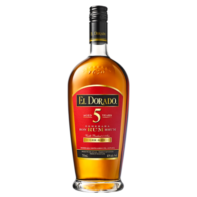 Rom El Dorado 5 Years, 40% alc., 0.7L, Guyana