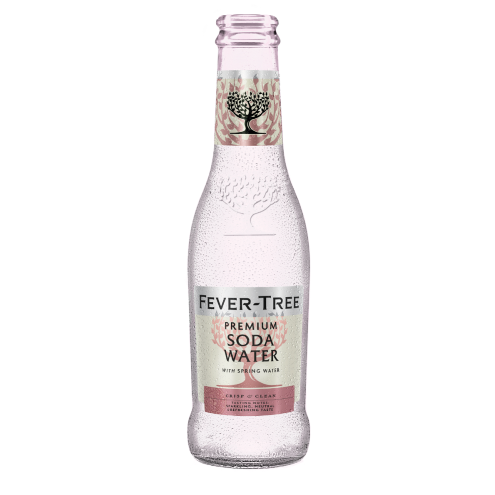 Bautura racoritoare carbogazoasa Fever-Tree Soda Water, 0.2L, Marea Britanie