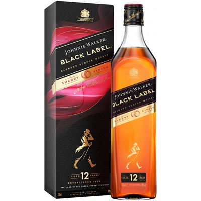 Johnnie Walker Black Sherry Finish Whisky, 40% alc., 0.7L, Scotland