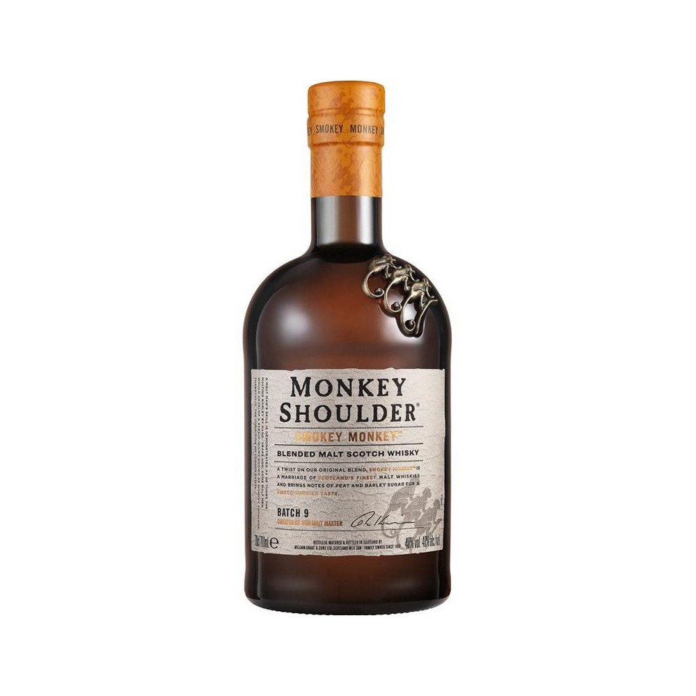 Whisky Monkey Shoulder Smokey Monkey, 0.7L, 40% alc., Scotia