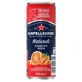 Bautura carbogazoasa San Pellegrino Naturali Aranciata Rossa, 0.2L, Italia