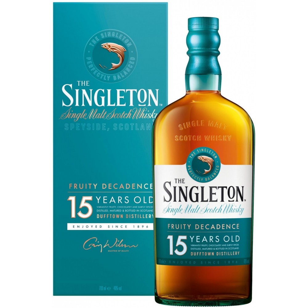 Whisky The Singleton Of Dufftown 15 Years, 0.7L, 40% alc., Scotia