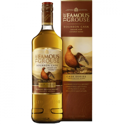 Whisky The Famous Grouse Boubon Cask, 0.7L, 40% alc., Scotia