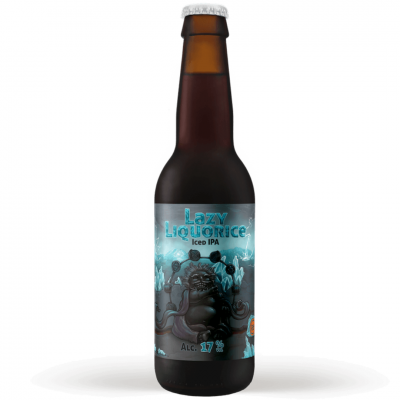 Bere rosie Emelisse Lazy Liquorice Iced IPA, 17% alc., 0.33L, Olanda