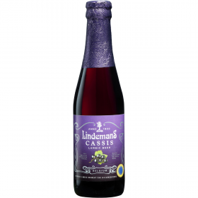 Bere rosie Lindemans Cassis, 3.5% alc., 0.25L, Belgia