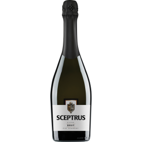 Sceptrus White sparkling wine, 0.75L, 12% alc., Romania