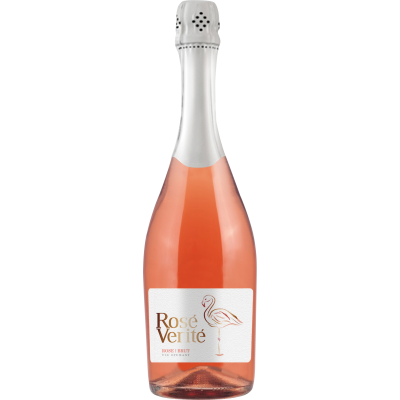 Rose Verite Rose Sparkling Wine, 0.75L, 12% alc., Romania