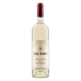 Vin alb demisec, Feteasca Regala, Beciul Domnesc, 0.75L, 12% alc., Romania