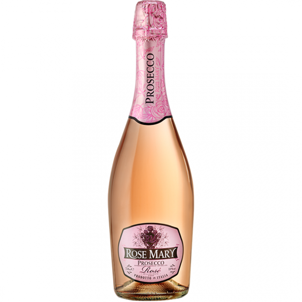 Vin prosecco roze Rose Mary, 0.75L, 11% alc., Italia