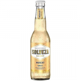 Bere blonda, filtrata Solveza Muscat, 4.5% alc., 0.33L, Olanda