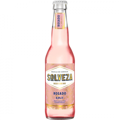 Bere rosie Solveza Rosado, 4.5% alc., 0.33L, Olanda