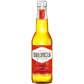 Bere blonda Solveza Extra, 4.5% alc., 0.33L, Olanda