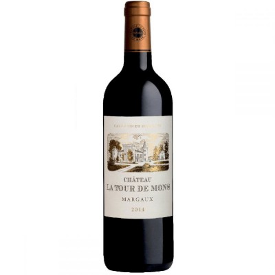 Chateau La Tour de Mons Margaux Red Wine, 0.75L, 14% alc., France