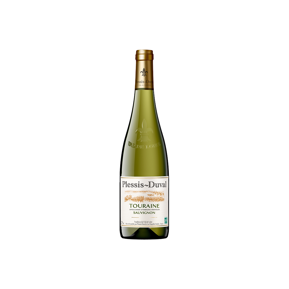 Vin alb Plessis Duval Touraine Sauvignon, 0.75L, 12% alc., Franta