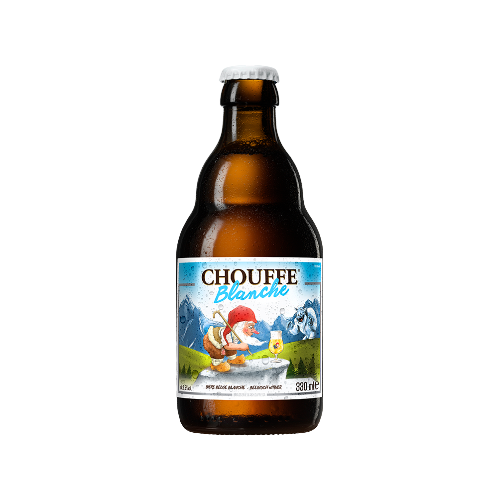 Bere alba La Chouffe Blanche, 6.5% alc., 0.33L, Belgia