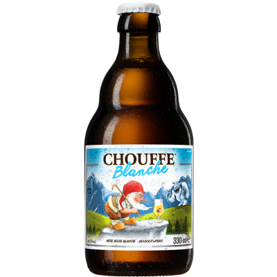 La Chouffe Blanche White Beer, 6.5% alc., 0.33L, Belgium