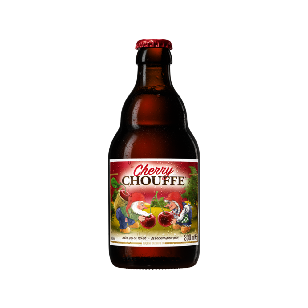 Bere bruna La Chouffe Cherry, 8% alc., 0.33L, Belgia