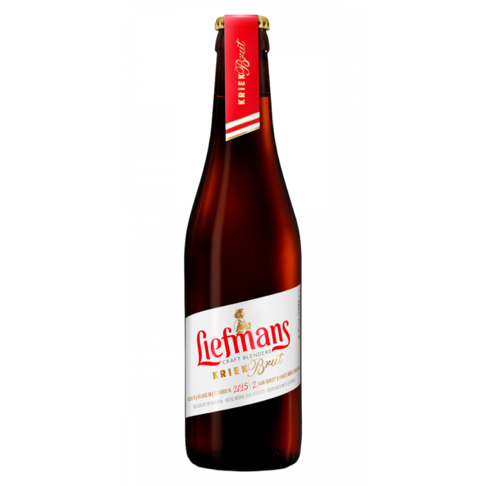 Bere rosie Liefmans Kriek Brut, 6% alc., 0.33L, Belgia