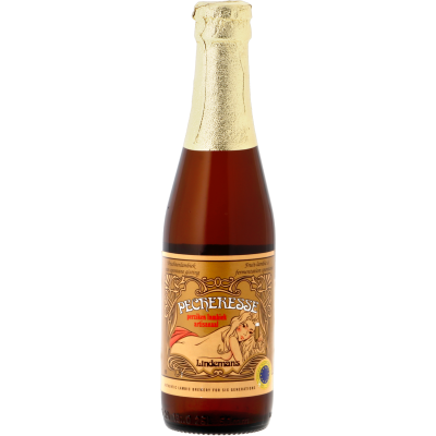 Bere blonda Lindemans Pecheresse, 2.5% alc., 0.25L, Belgia