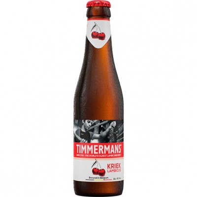 Bere rosie Timmermans Kriek, 4% alc., 0.25L, Belgia