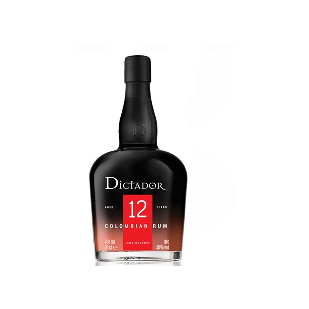 Rom Dictador 12 Years, 40% alc., 0.7L, Columbi