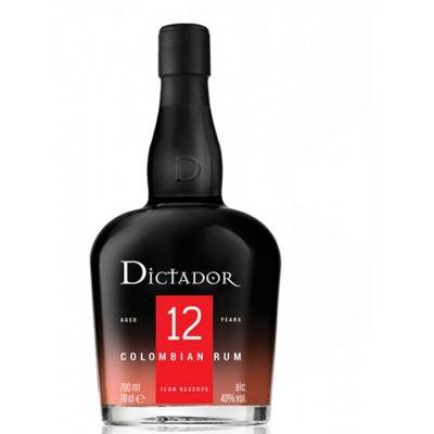 Rom Dictador 12 Years, 40% alc., 0.7L, Columbi