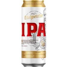 Bere blonda Edelmeister IPA, 4.7% alc., 0.5L, Polonia