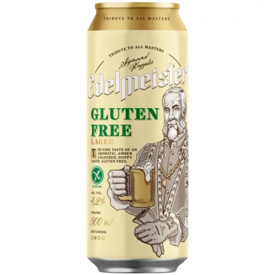 Edelmeister Gluten Free Blonde Beer, 4.2% alc., 0.5L, Poland