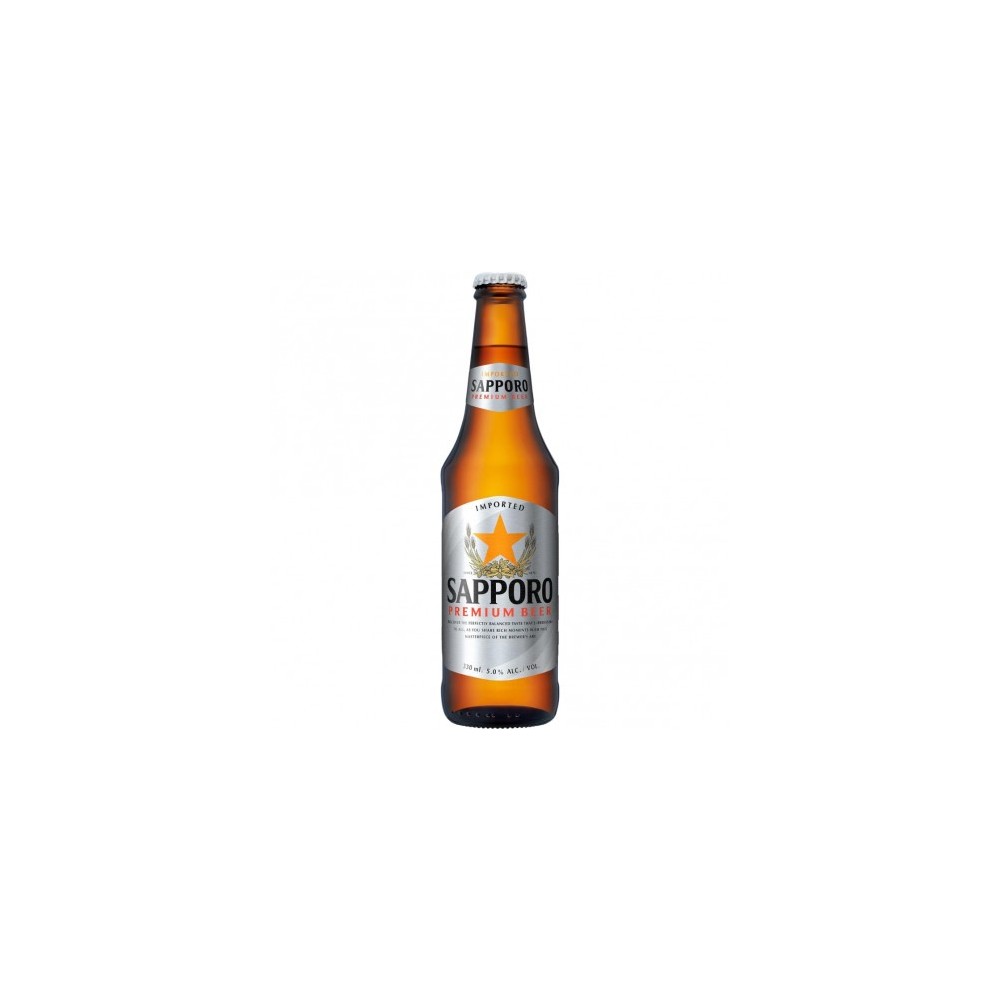 Bere blonda Sapporo, 4.7% alc., 0.33L, Japonia