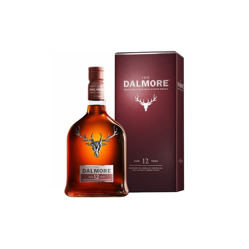 Whisky The Dalmore 12 Years, 0.7L, 40% alc., Scotia