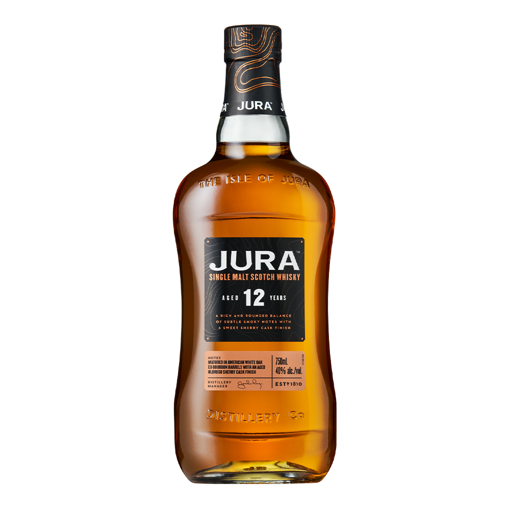 Whisky Isle of Jura 12 Years, 0.7L, 40% alc., Scotia