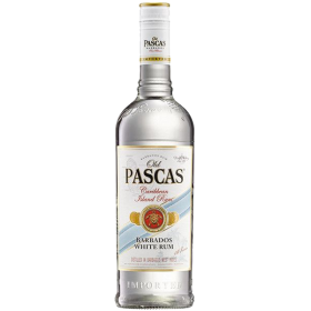 Old Pascas White Rum, 37.5% alc., 0.7L, Barbados