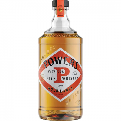 Whisky Powers Gold Label, 0.7L, 43.2% alc., Irlanda