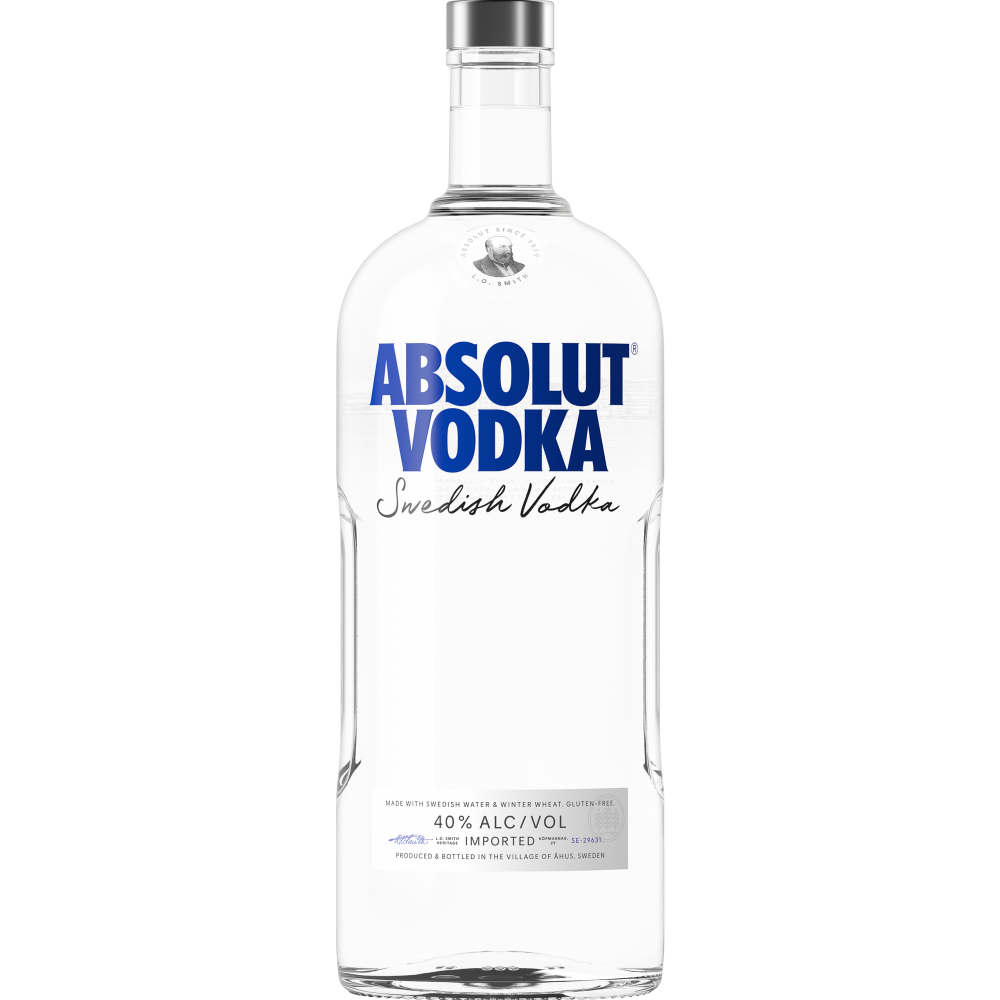 Vodca Absolut Blue, 1.75L, 40% alc., Suedia