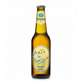 Bere blonda nefiltrata Menabrea, 5.2% alc., 0.33L, Italia