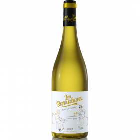 Vin alb sec Les Barrabans Luberon, 0.75L, 12% alc., Franta