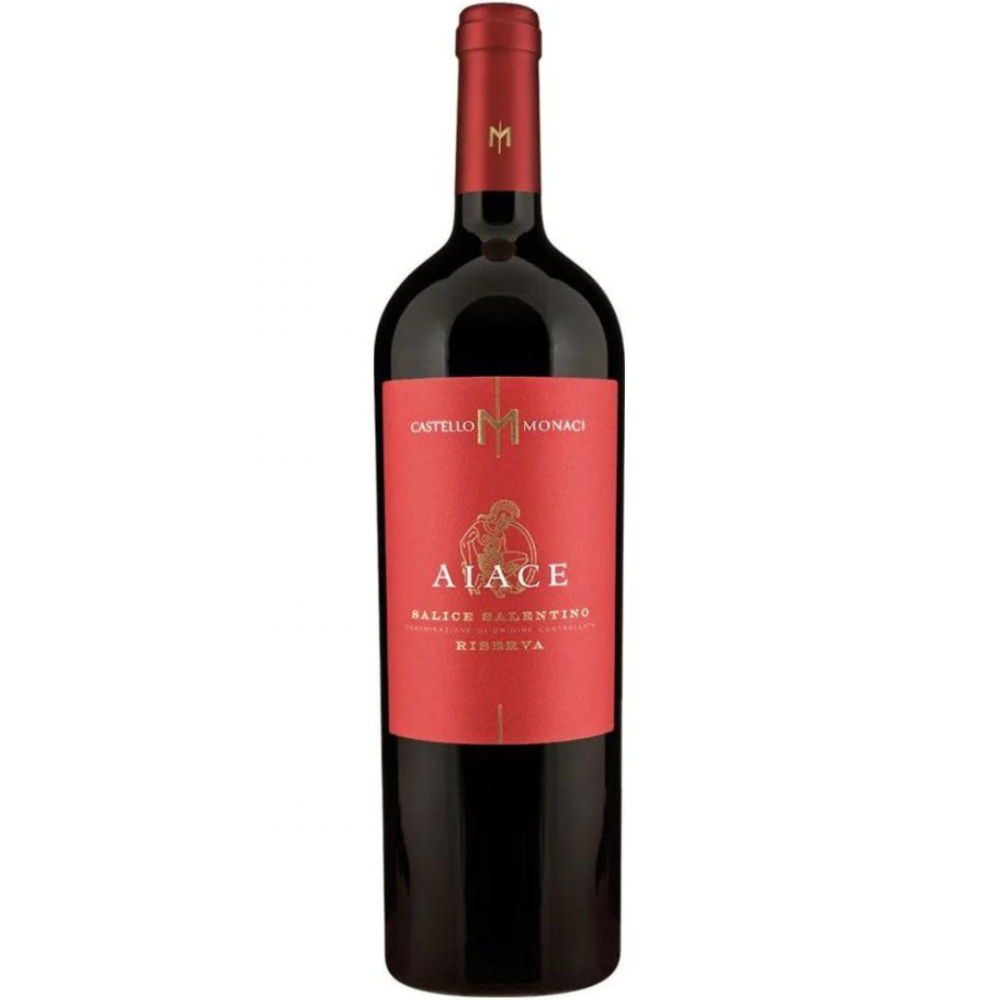 Vin rosu sec Castello Monaci Aiace Salice Salentino Riserva, 0.75L, 15% alc., Italia