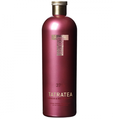 Lichior Tatratea Hibiscus & Red Tea, 37% alc., 0.7L, Slovacia