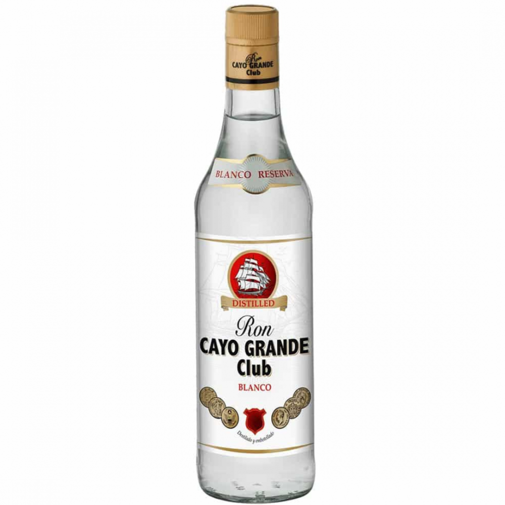 Rom alb Ron Cayo Grande Blanco, 37.5% alc., 0.7L, Panama