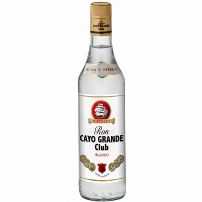 Ron Cayo Grande Blanco Rum, 37.5% alc., 0.7L, Panama