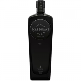 Gin Scapegrace Black, 41.6% alc., 0.7L, Noua Zeelanda