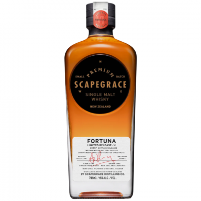 Whisky Scapegrace Fortuna VI, 46% alc., 0.7L, Noua Zeelanda