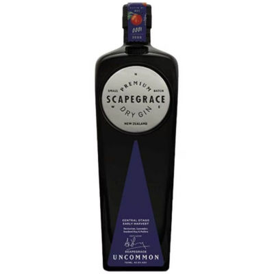 Scapegrace Uncommon Central Otago Gin, 40.8% alc., 0.7L, New Zeeland