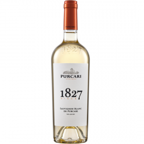 White secco wine, Sauvignon Blanc, Purcari, 0.75L, 12.5% alc., Republic of Moldova